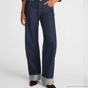Madewell Low Slung Baggy Jean - Rinse Wash